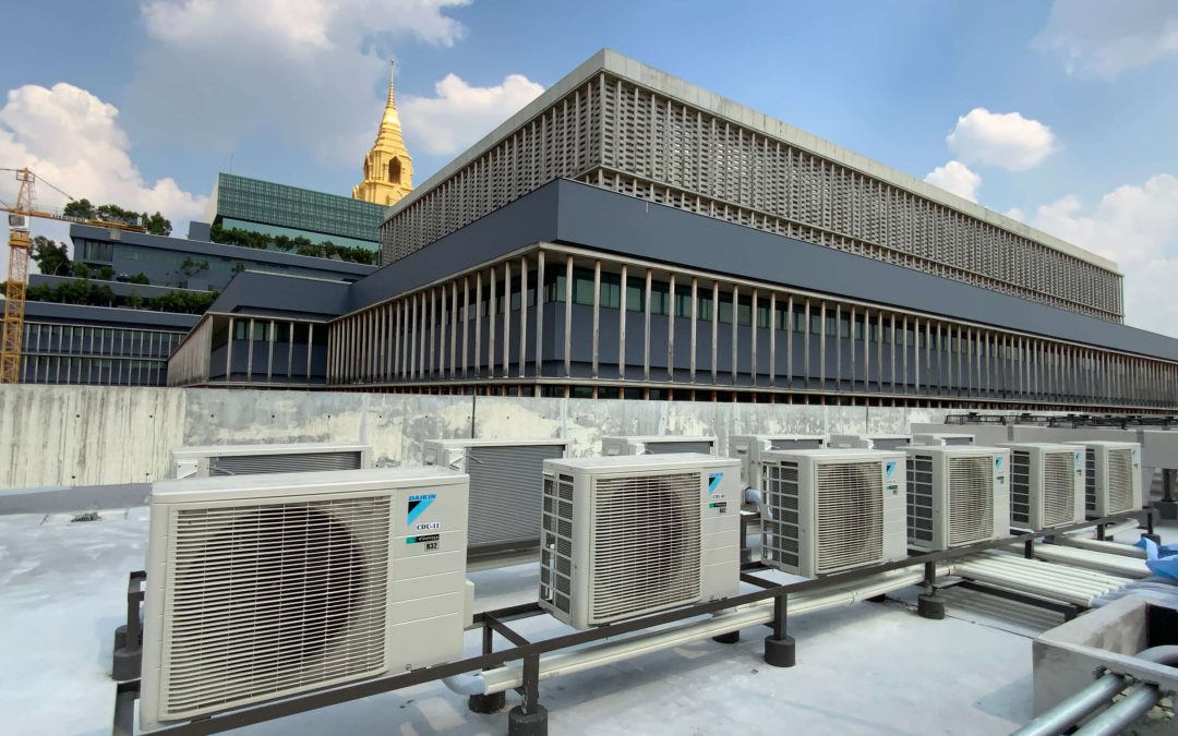 งานติดตั้งแอร์ ห้องออกอากาศสถานีวิทยุรัฐสภา