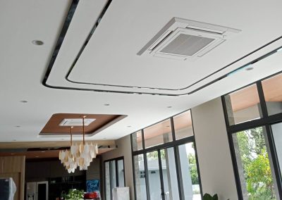 งานติดตั้งแอร์ บ้านองครักษ์